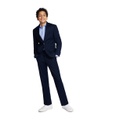 Big Boys Modern Fit Stretch Sharkskin Suit Jacket