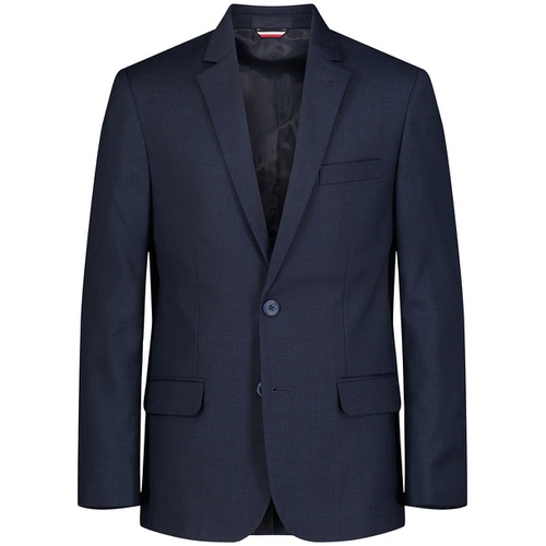 타미힐피거 Big Boys Modern Fit Stretch Sharkskin Suit Jacket