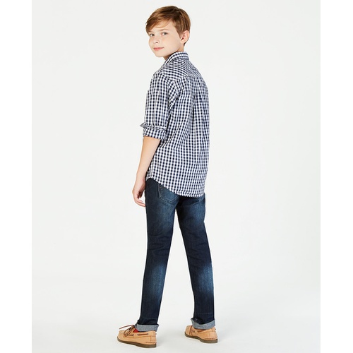 타미힐피거 Big Boys Baxter Gingham Button Down Shirt