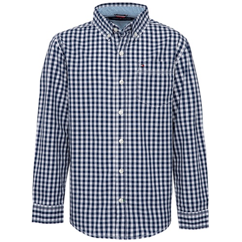 타미힐피거 Big Boys Baxter Gingham Button Down Shirt