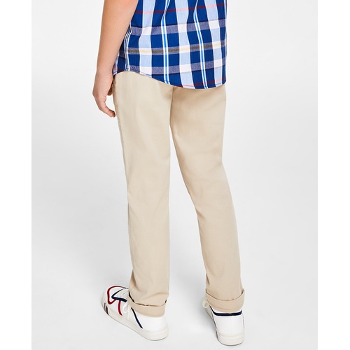 타미힐피거 Toddler and Little Boys Flat Front Stretch Chino Pants