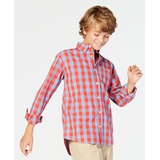 Big Boys Kirk Box Plaid Button Down Shirt