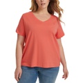 Plus Size V-Neck T-Shirt