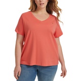 Plus Size V Neck T Shirt