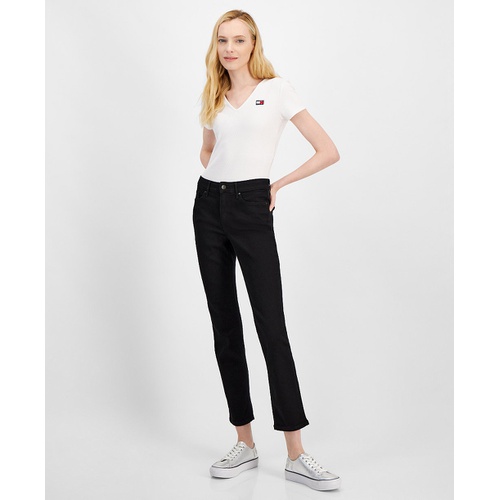 타미힐피거 Womens Tribeca Straight Leg Jeans