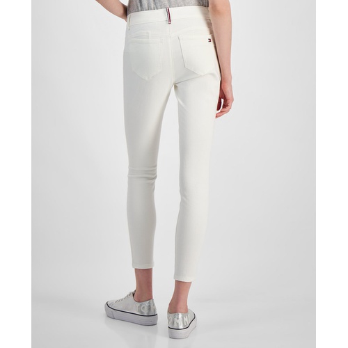 타미힐피거 Womens Waverly Mid Rise Skinny Jeans