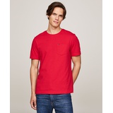 Mens Essential Solid Pocket T Shirt