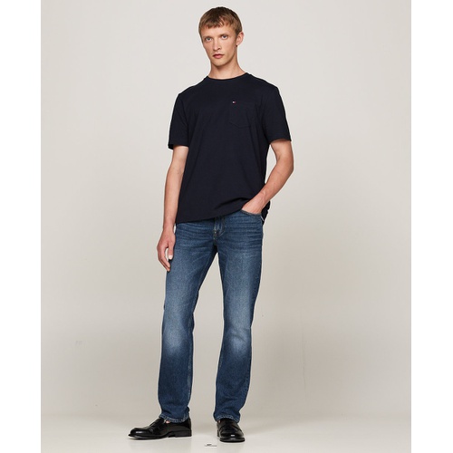 타미힐피거 Mens Essential Solid Pocket T Shirt