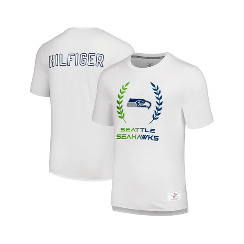 타미힐피거 Mens White Seattle Seahawks Miles T Shirt