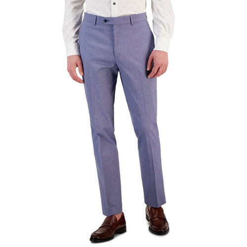 타미힐피거 Mens Modern Fit TH Flex Stretch Chambray Suit Separate Pant