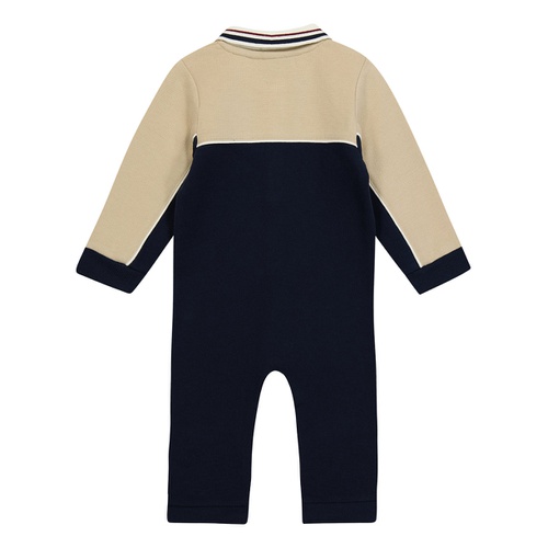 타미힐피거 Baby Boy Long Sleeve Polo Footless Coverall