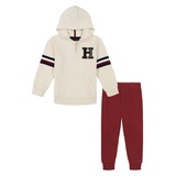 Baby Boy 1/4 Zip Fleece Monogram Hoodie Joggers 2 Piece Set