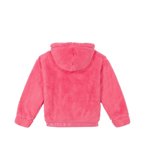 타미힐피거 Toddler and Little Girls Minky Zip Front Hoodie