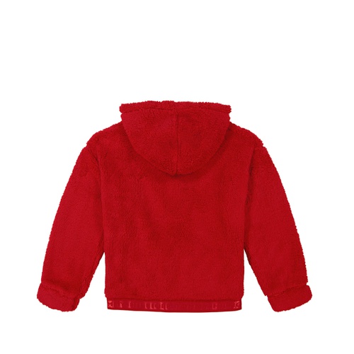 타미힐피거 Toddler and Little Girls Minky Zip Front Hoodie