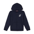 Toddler and Little Girls Fleece Zip Hoodie