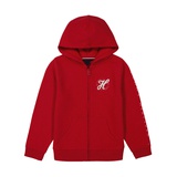 Toddler and Little Girls Fleece Zip Hoodie