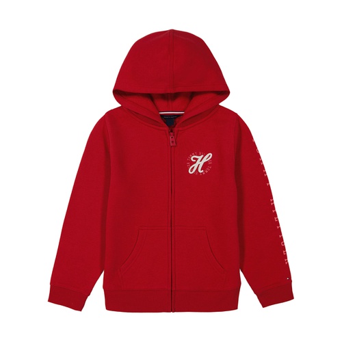 타미힐피거 Toddler and Little Girls Fleece Zip Hoodie