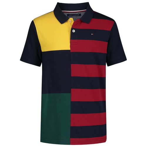 타미힐피거 Toddler and Little Boys Dean Pieced Polo Shirt