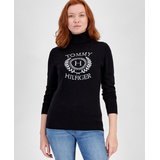 Womens Crest Stella Turtleneck Sweater