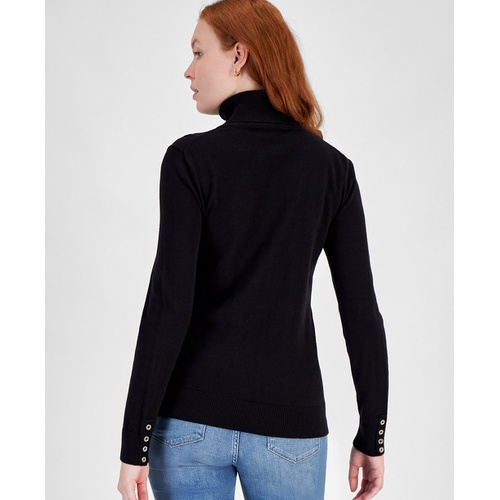 타미힐피거 Womens Crest Stella Turtleneck Sweater