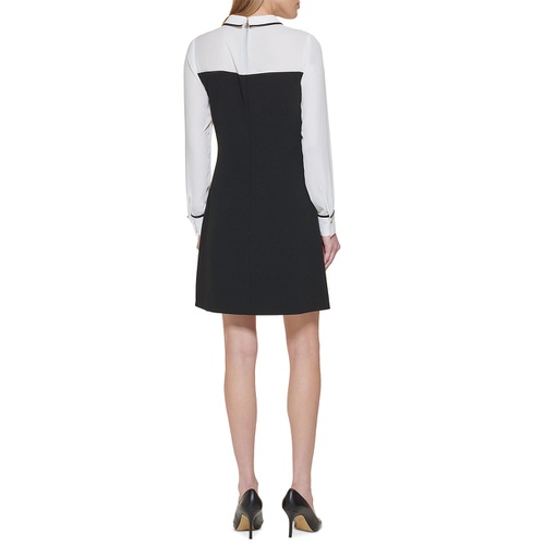타미힐피거 Womens Collared Sheath Dress