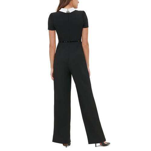 타미힐피거 Collared Belted Jumpsuit