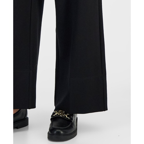 타미힐피거 Womens Wide Leg Elasticized Waist Pants