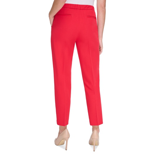 타미힐피거 Womens Sloane Slim Leg Ankle Pants