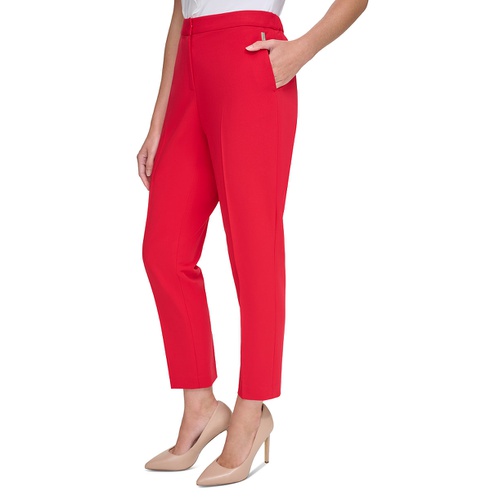 타미힐피거 Womens Sloane Slim Leg Ankle Pants