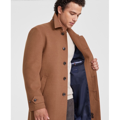 타미힐피거 Mens Melange Overcoat