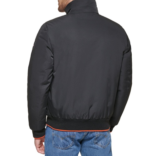 타미힐피거 Mens Flex Performance Zip Front Bomber Jacket