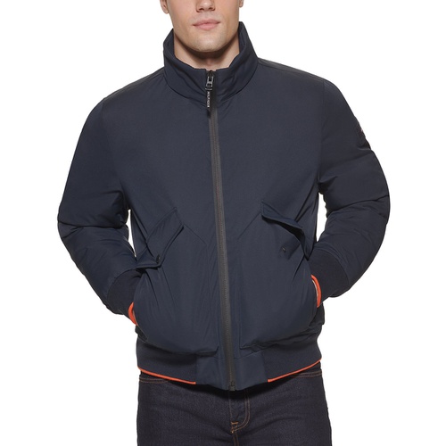 타미힐피거 Mens Flex Performance Zip Front Bomber Jacket