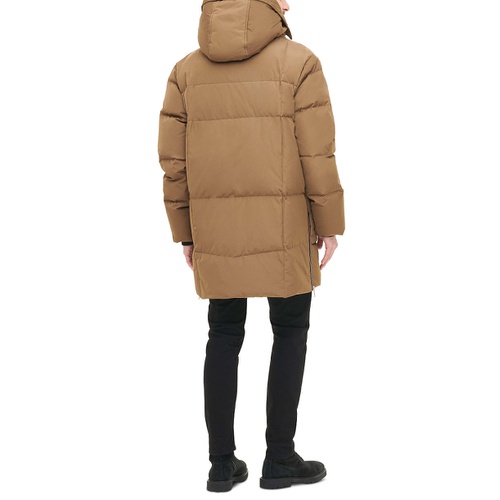 타미힐피거 Men's Hooded Heavyweight Parka Jacket