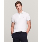 Mens Regular Fit Stripe Sleeve Polo Shirt