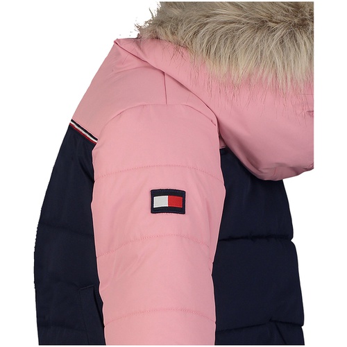 타미힐피거 Baby Girl Expedition Colorblock Puffer