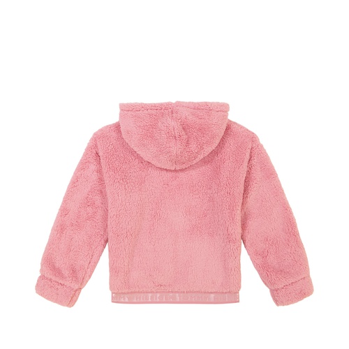타미힐피거 Big Girls Minky Zip Front Hoodie