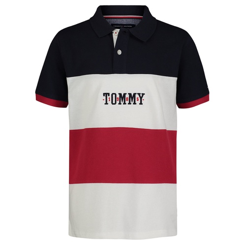 타미힐피거 Toddler and Little Boys Walley Pieced Polo Shirt