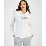 Womens Logo Graphic Pullover Hoodie