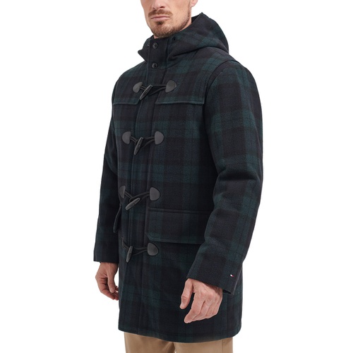 타미힐피거 Mens Wool Blend Toggle Jacket