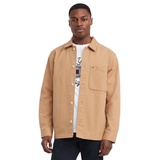 Mens Twill Utility Shirt Jacket