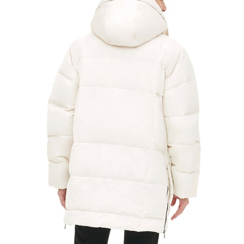 타미힐피거 Men's Hooded Heavyweight Parka Jacket