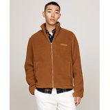 Mens Monotype Teddy Zip Sweater