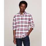 Mens Heritage Regular Fit Check Button Down Oxford Shirt