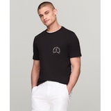 Mens Short Sleeve Crewneck Arch Pocket T Shirt