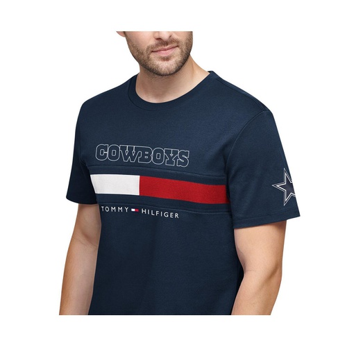 타미힐피거 Mens Navy Dallas Cowboys Insert T shirt