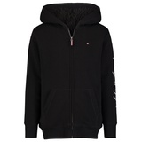 Big Boys Tommy Script Zip Front Soft Sherpa Hoodie