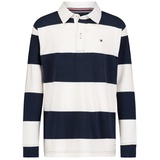 Toddler and Little Boys Bold Stripe Polo Shirt