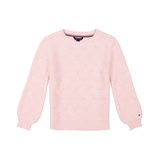 Big Girls Heritage Pointelle Sweater