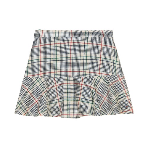 타미힐피거 Big Girls Printed Ponte Scooter Skirt
