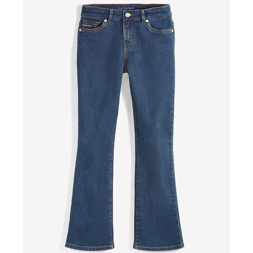 타미힐피거 Big Girls Mid Rise Flared Leg Jeans